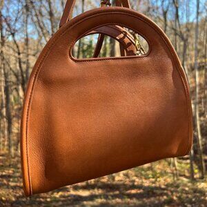 Vintage Coach Carousel bag in British tan!
